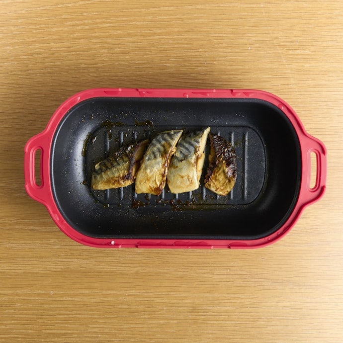 皮はパリッと焼けたが、身のパサつきが気になる。高評価には届かず