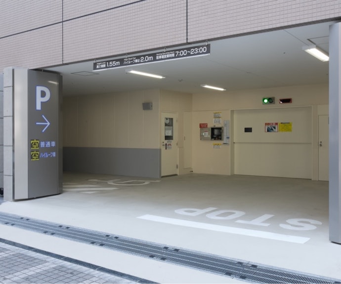 車移動なら、敷地内に駐車場があると便利