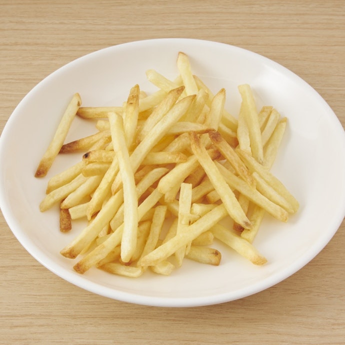 ポテトはサクサク・ホクホク感のある仕上りに。冷凍揚げ物にも使いやすい