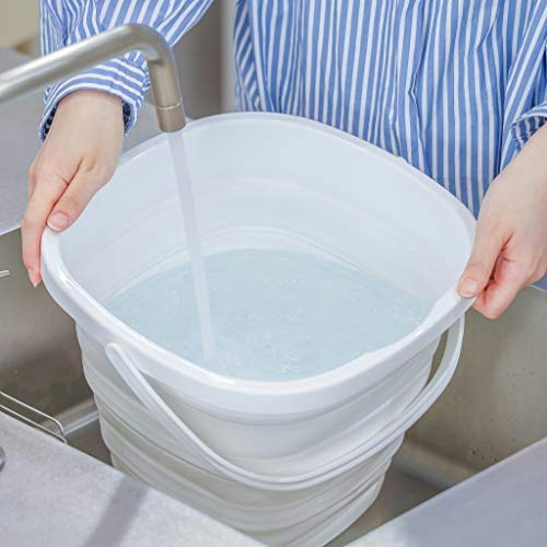 10L前後が目安。水を入れて持ち運びやすい容量を選ぼう