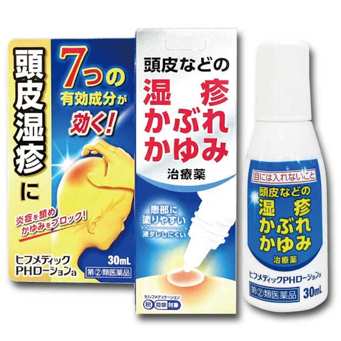 頭皮や毛のある部位に塗りたい場合は、ローションがおすすめ