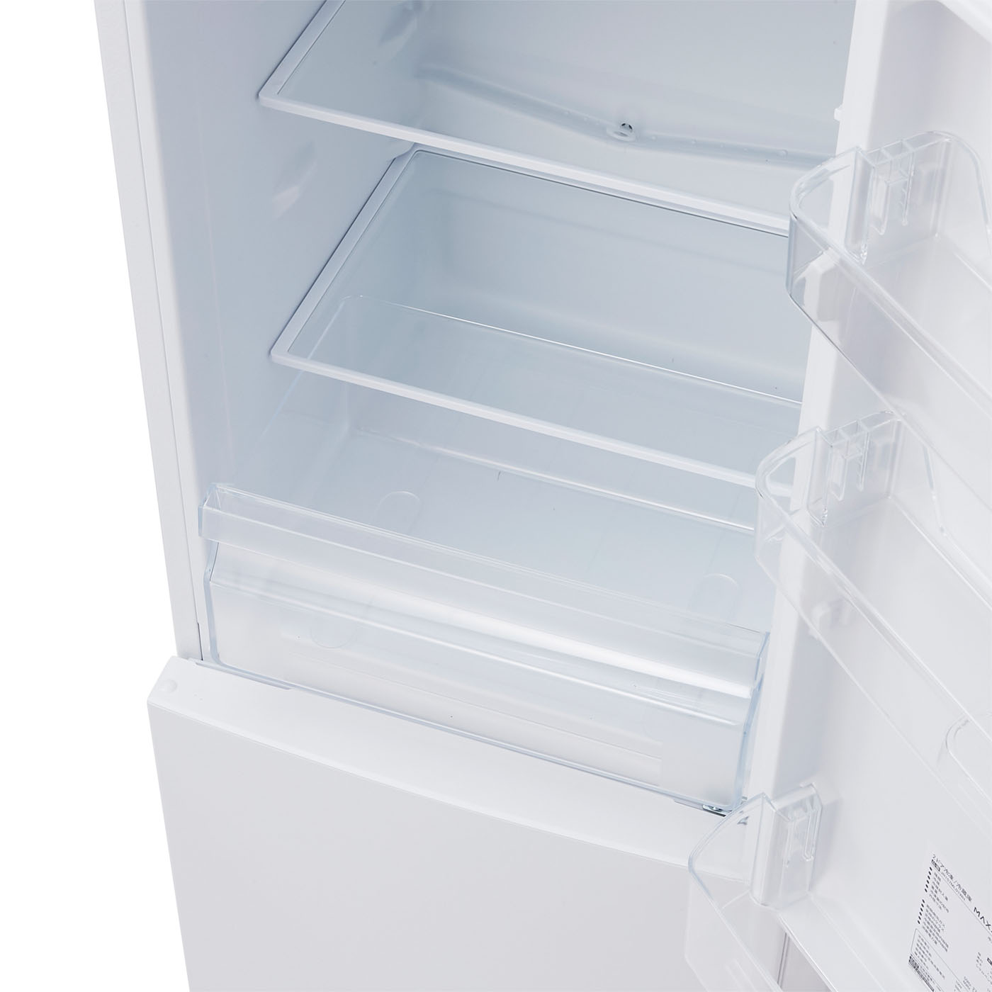 2ドア 157L maxzen JR160ML01WH 冷蔵庫ホワイト 157L JR157ML01｜maxzen（マクスゼン）