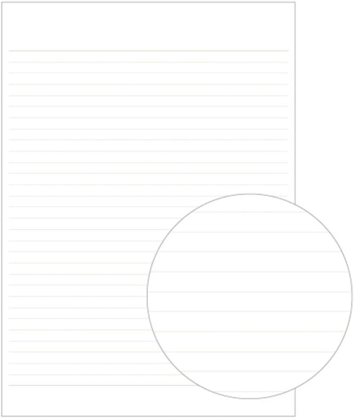 文字をそろえて書きたいなら横線ガイド・図形を書くなら縦線ガイドつき