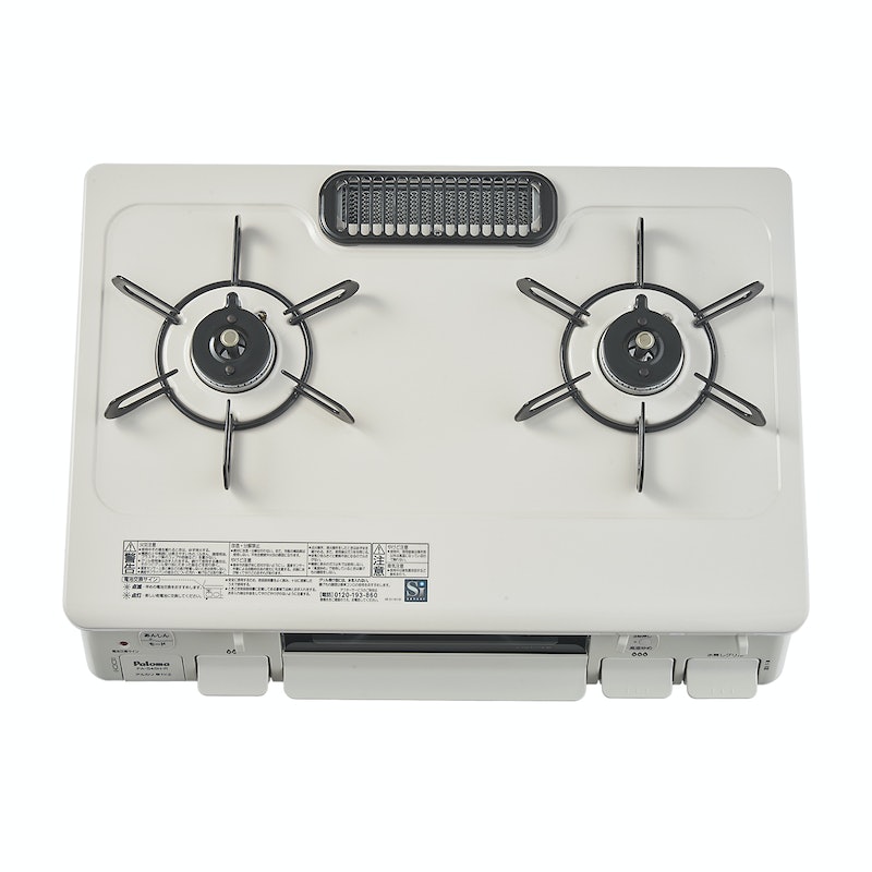 パロマ PA-S45Hホワイト テーブルガスコンロ