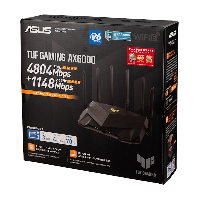 ASUS TUF Gaming AX6000の口コミ・評判は?実際に使ってよい点 ASUS TUF Gaming AX6000の口コミ・評判は?実際に使ってよい点
