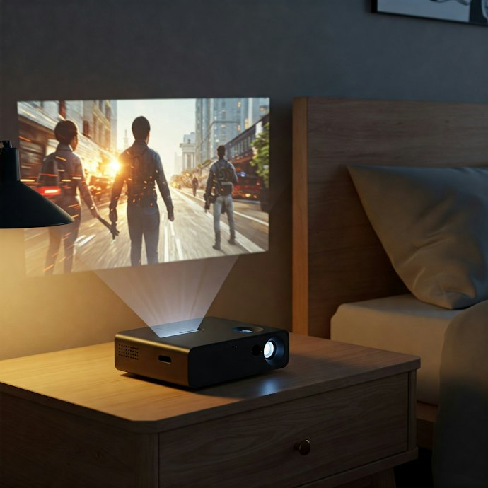 狭い部屋で大画面を楽しみたいなら、短焦点プロジェクターに注目