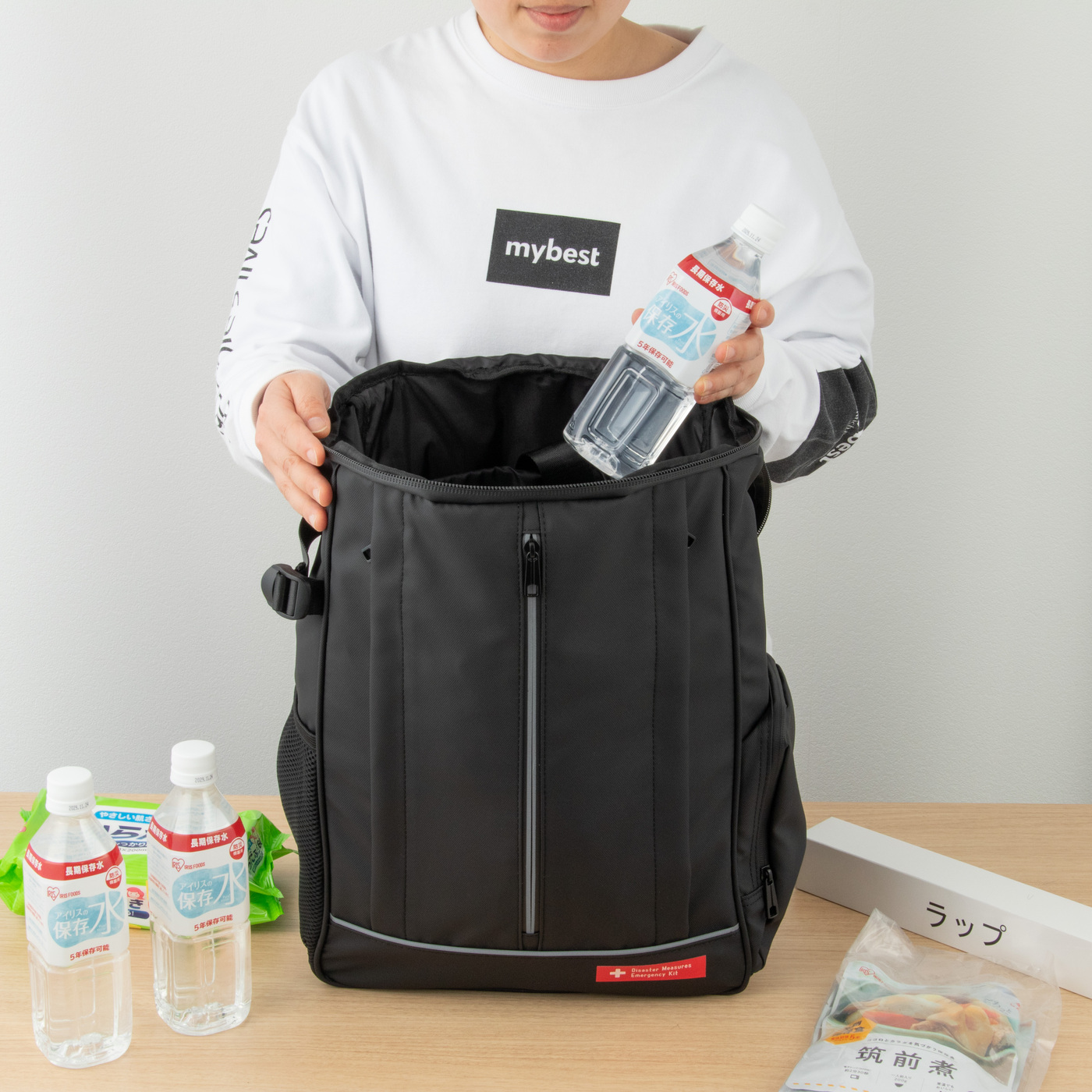 アイリスオーヤマ　防災40点セット Amazon｜アイリスオーヤマ 防災グッズ 防災リュック 防災セット