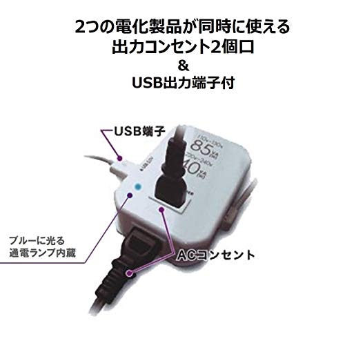 家族・友人との旅行に!挿し込み口が多ければ変換プラグが1つで済む