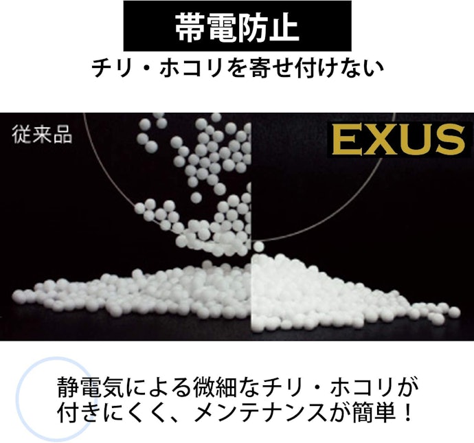 楽にお手入れしたいなら、帯電防止コーティングが狙い目