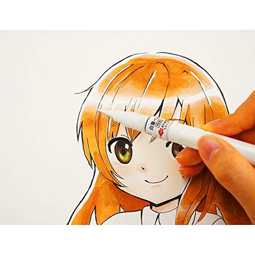 イラストや漫画には線の太さを調節できる軟筆や毛筆がぴったり