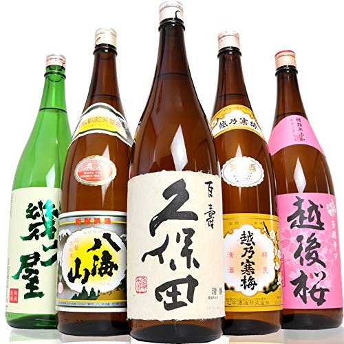 日本酒が好きな人へのお土産なら、新潟の酒造で作られたお酒がぴったり