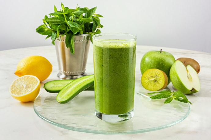 葉物野菜の不足を補える、グリーンスムージー系