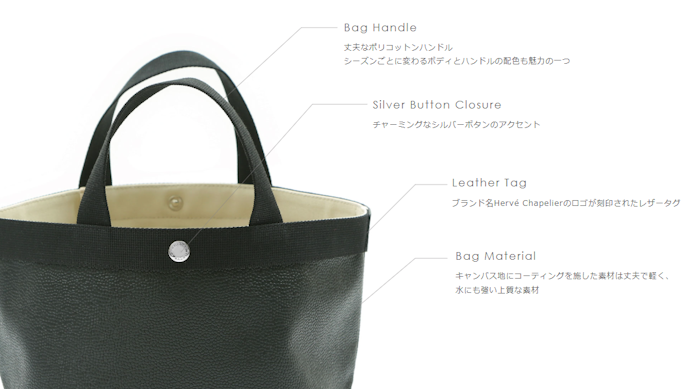 GPシリーズ:コーテッドキャンバスを使用したエルベのリュクスライン