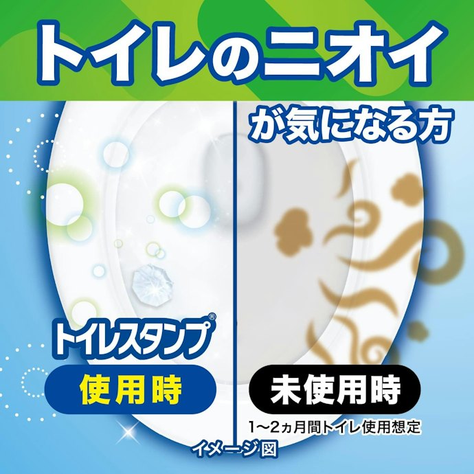 便器のニオイが気になるなら、消臭成分がうってつけ