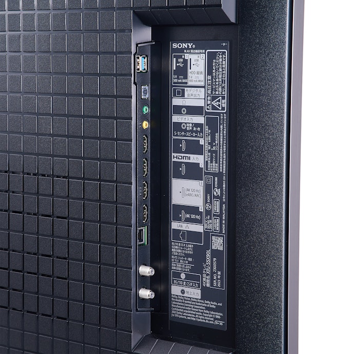 2番組の同時録画に対応。倍速再生やチャプター送りなど基本的な番組再生機能も搭載
