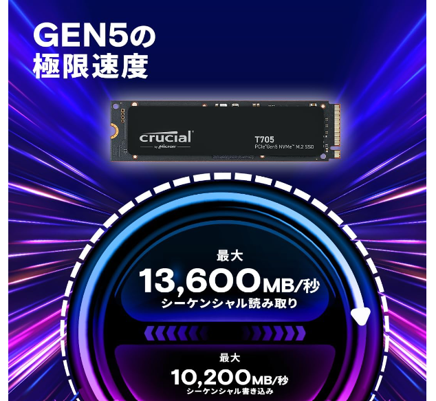 処理性能に優れる。大容量ファイルのコピーもサクサクこなせるスペック