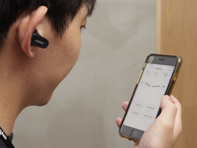 イコライザー調節も可能。自分好みの音質にカスタマイズできる