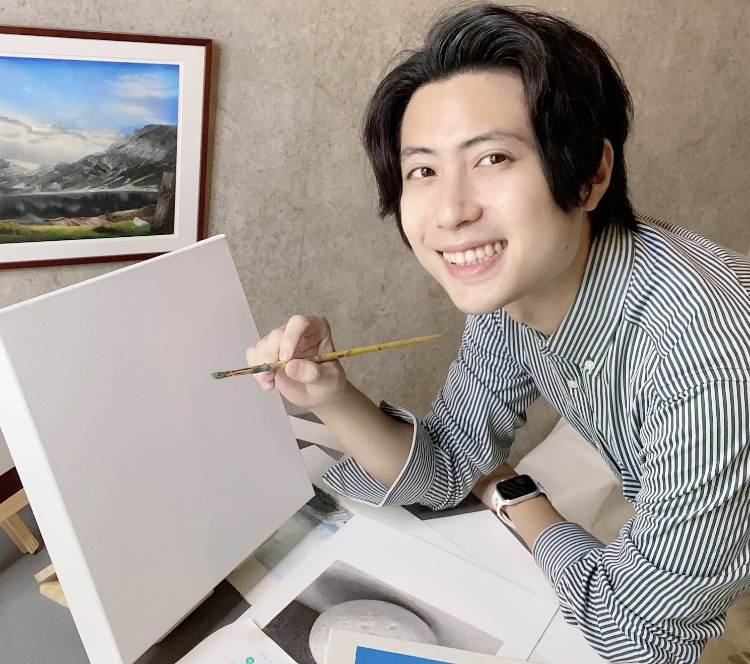 アクリル画家 岡部遼太郎 | マイベスト